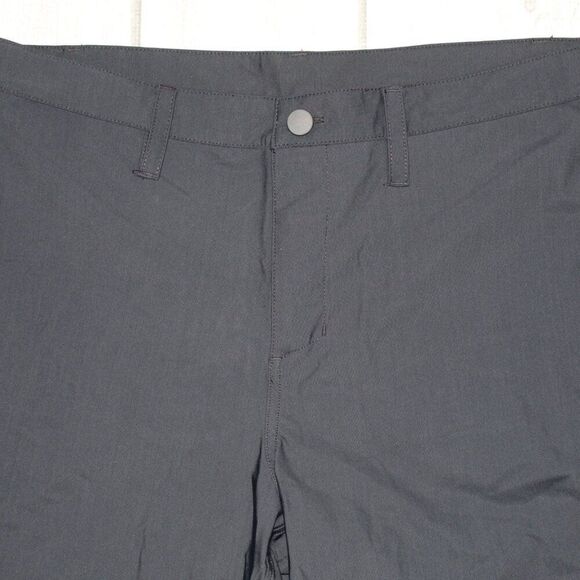 Z by Zella 8-inch Golf Shorts in Black Caviar sz 36 - Picture 2 of 5